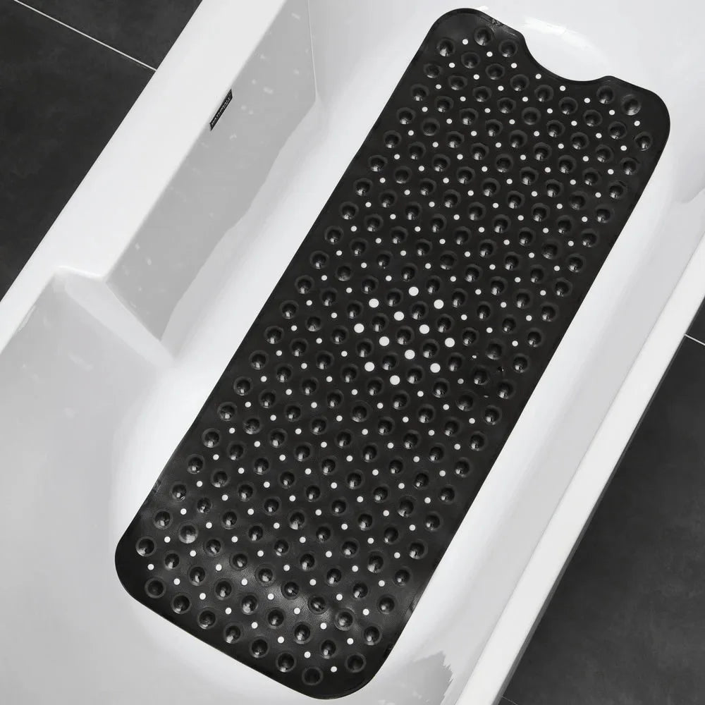 Large Cartoon PVC Bath Mat – Anti-Slip Shower & Bathtub Mat with Suction Cups, Soft Massage Pad for Kids & Elderly