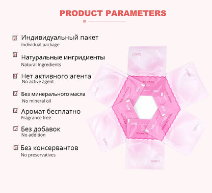 50/200/500 Eyelash Extension Patches — Style Under Eye Pads & Stickers for Grafted Lashes