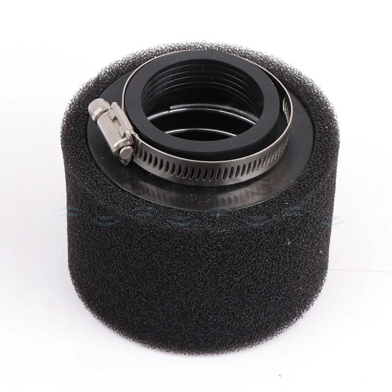 35–60mm Foam Air Filter – Red Elbow Neck Sponge Cleaner for Scooter, Dirt Bike, Motorcycle | Kayo BSE Compatible