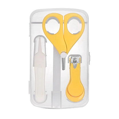 Baby Grooming & Health Care Kit – Multi-Piece Newborn Hygiene Set with Nail Cutter, Scissors & Cleaning Tools for Infant Care
