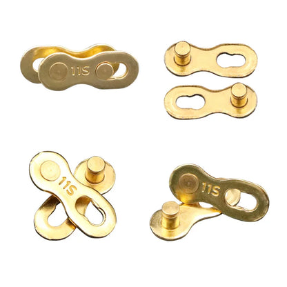 5 Pair Bicycle Chain Link Connectors — Quick Release Master Links for 6–12 Speed MTB Bikes