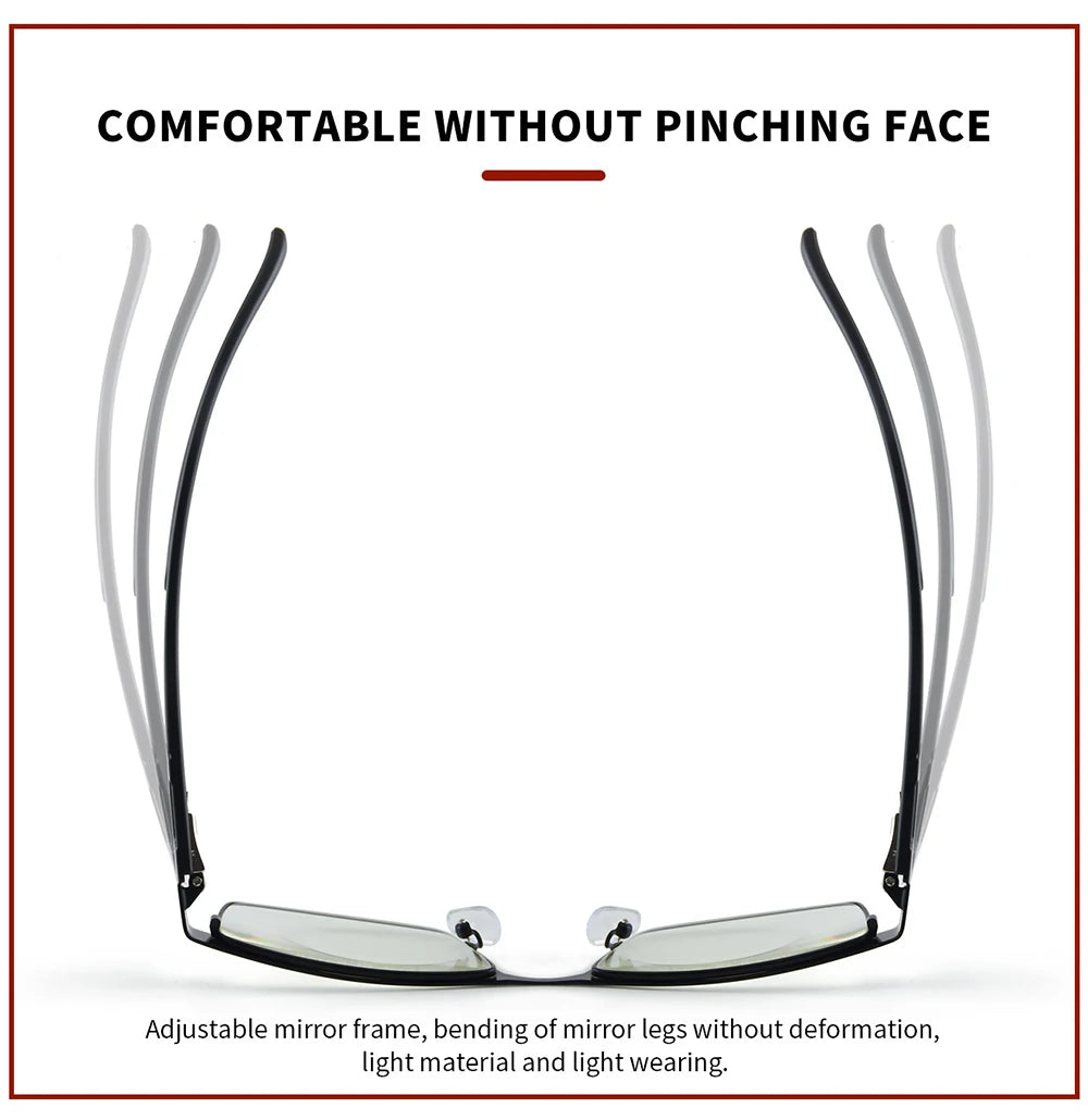 High-Quality Stainless Steel Reading Glasses for Men & Women – Fashion Presbyopic & Anti-Blue Light Eyewear