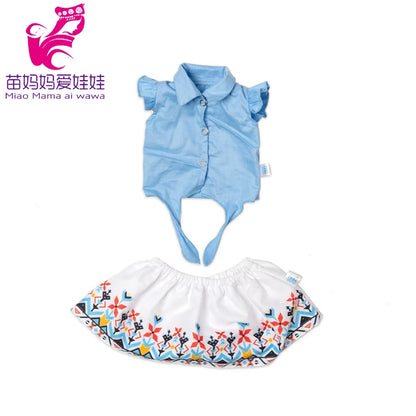 18-Inch Girl Doll Winter Coat — 43cm Baby Doll Jacket Outfit for Dressing