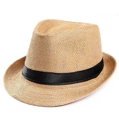 Women’s Summer Visor Hat – Foldable Wide-Brim Straw Cap, Stylish UV-Resistant Sun Hat for Beach & Hiking