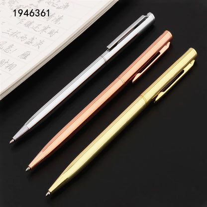 Luxury Gold Ballpoint Pen – Premium Fine Point Writing Pen for Business, Office & School Use