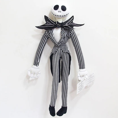 50cm The Nightmare Before Christmas Jack Skellington Plush Toy – Skeleton Jake Stuffed Doll for Kids & Children’s Gifts