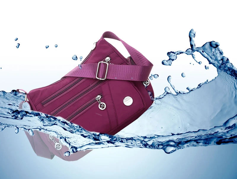 Yogodlns Oxford Waterproof Shoulder Bag – Women’s Casual Crossbody, Large Capacity Multifunction Messenger & Shopping Handbag