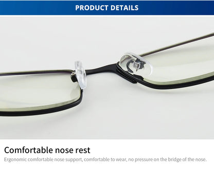 High-Quality Stainless Steel Reading Glasses for Men & Women – Fashion Presbyopic & Anti-Blue Light Eyewear