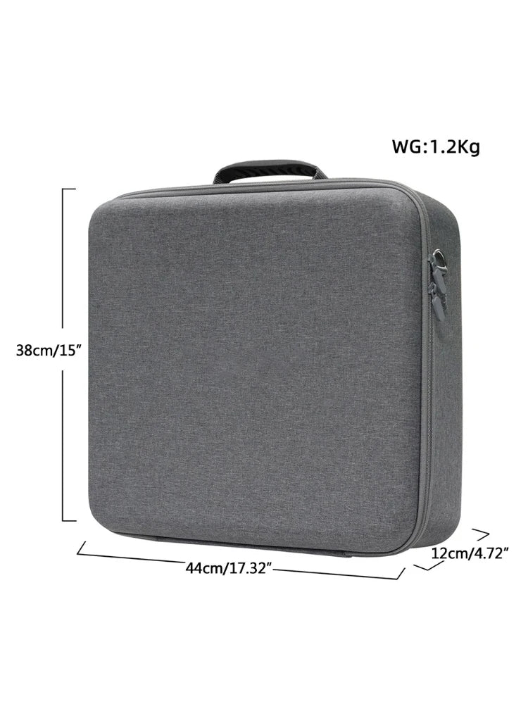 DATA FROG Portable Travel Storage Shoulder Bag – Waterproof Backpack for PS5 Console, Controller & Accessories