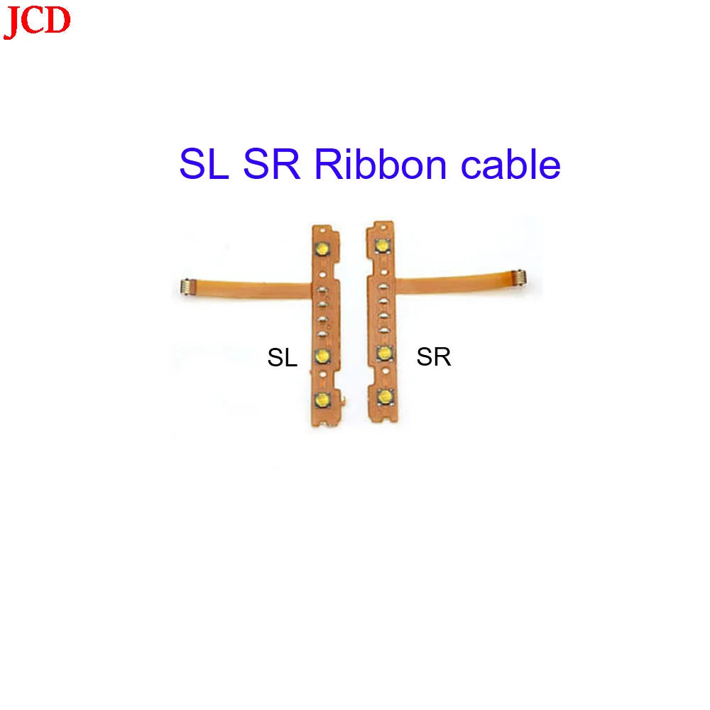 JCD Left & Right Shoulder Trigger Buttons Flex Cable – ZL/ZR/L/SL Replacement for Nintendo Switch Console with Analog Joystick Tool