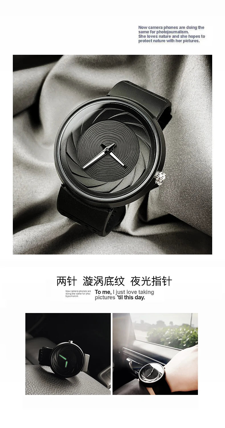 2023 Enmex Men’s Creative Industrial Quartz Watch — Digital Design Light Sports Fashion Wristwatch