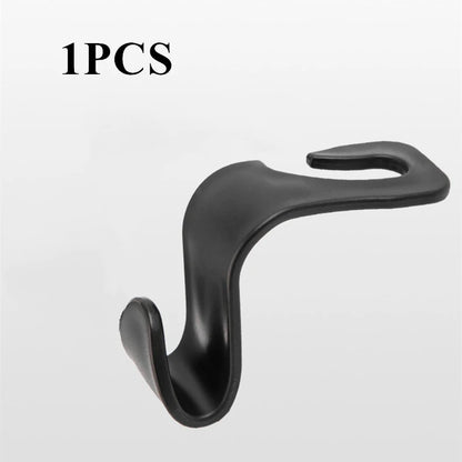 2-Pack Multi-Functional Car Seat Headrest Hooks – Hanger & Holder for Bags, Purses, Clothes & Grocery Storage, Car Interior Accessories