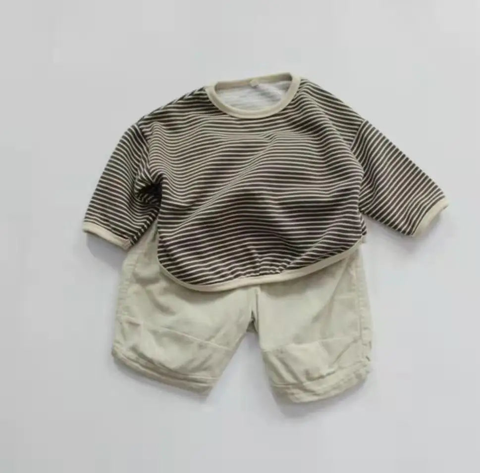 Spring Autumn Kids Sweatshirt – Cotton Long Sleeve T-Shirt for Boys & Girls 1-8Y Toddler Clothes