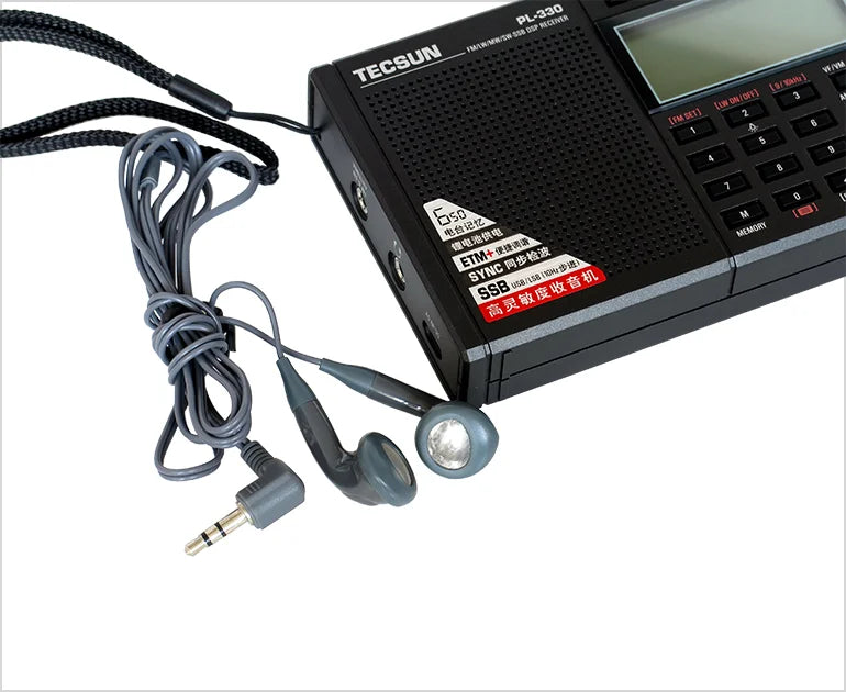 Tecsun PL-330 Full-Band Radio – FM/MW/SW/LW SSB DSP High Sensitivity Portable Multi-functional Receiver