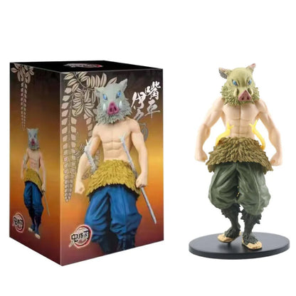Anime Demon Slayer Kimetsu no Yaiba Figures – Kamado Tanjirou, Agatsuma Zenitsu & Nezuko PVC Action Models