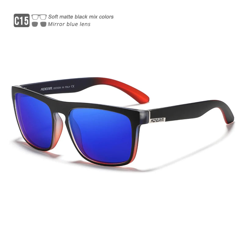 KDEAM Men’s Polarized Photochromic Night Sight Driving Sunglasses UV400 – New KD156 Colors CE Certified