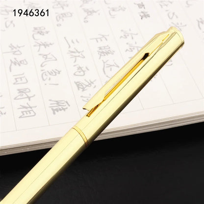 Luxury Gold Ballpoint Pen – Premium Fine Point Writing Pen for Business, Office & School Use