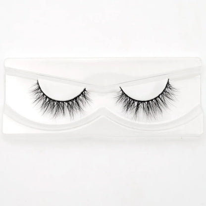 Visofree 3D Mink Eyelashes – Thick Handmade Full Strip Cruelty-Free False Lashes for Makeup M56