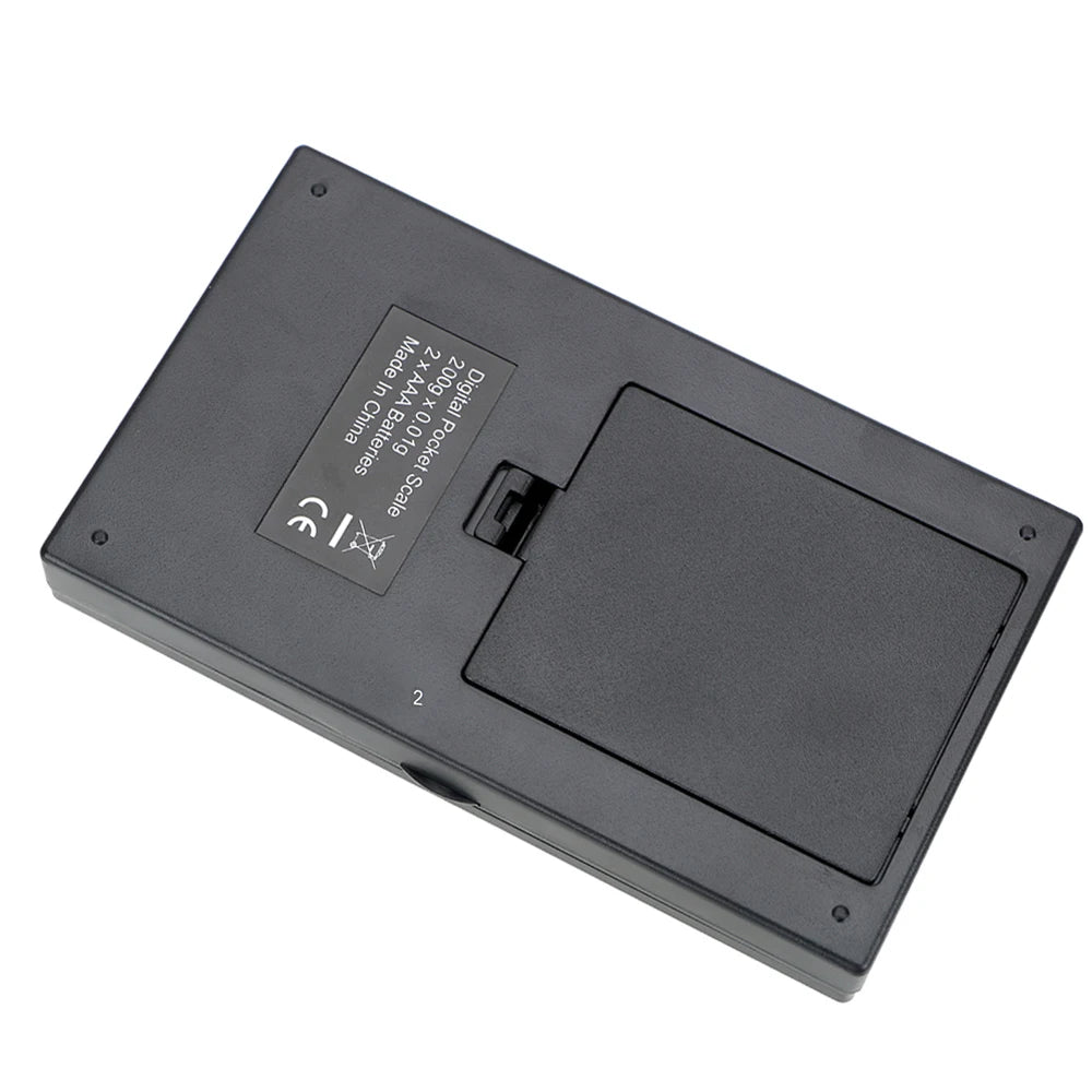 High Accuracy 200G-0.01G Mini Digital Scale for Jewelry & Kitchen | Precise Gram Weight Measurement | LCD Display with Backlight | Electric Pocket Scale (1Pcs)