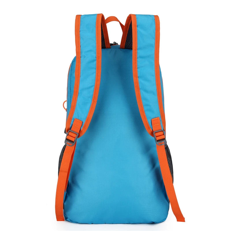 Ultralight Portable Foldable Backpack: 22L Mountaineering Bag for Outdoor Climbing, Cycling & Travel - Hiking Daypack