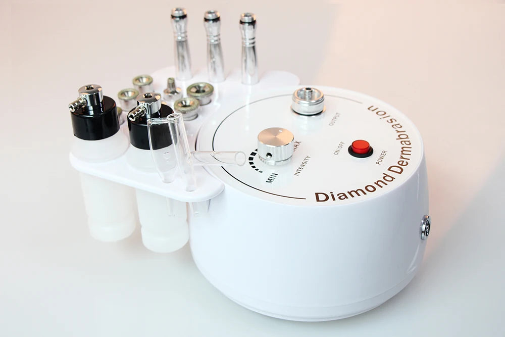 AOKO 3-in-1 Diamond Microdermabrasion Machine – Vacuum Suction & Water Spray Tool for Facial Moisturizing & Skin Exfoliation
