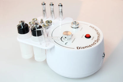 AOKO 3-in-1 Diamond Microdermabrasion Machine – Vacuum Suction & Water Spray Tool for Facial Moisturizing & Skin Exfoliation