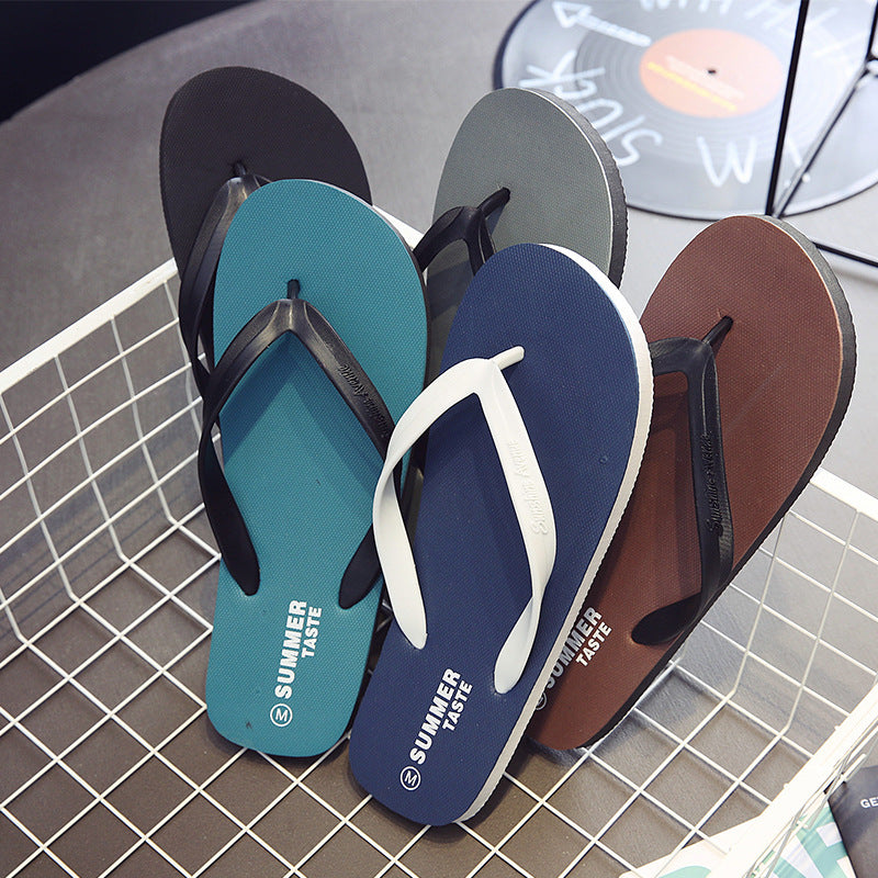 Men’s Summer Beach Sandals – Anti-Slip, Breathable Casual Flip Flops & Outdoor Slippers for Couples
