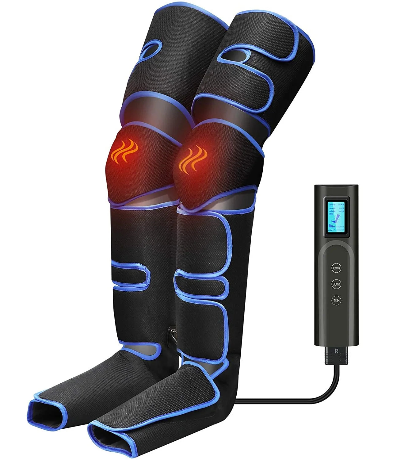 Foot Air Pressure Leg Massager — 360° Circulation & Muscle Relaxation Device for Lymphatic Drainage