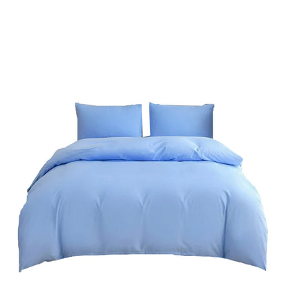 New Design Dark Green Bedding Set - Duvet Cover, Bed Sheet & Pillowcase, King/Queen/Full/Single Size (Excluding Filler), 3/4pcs