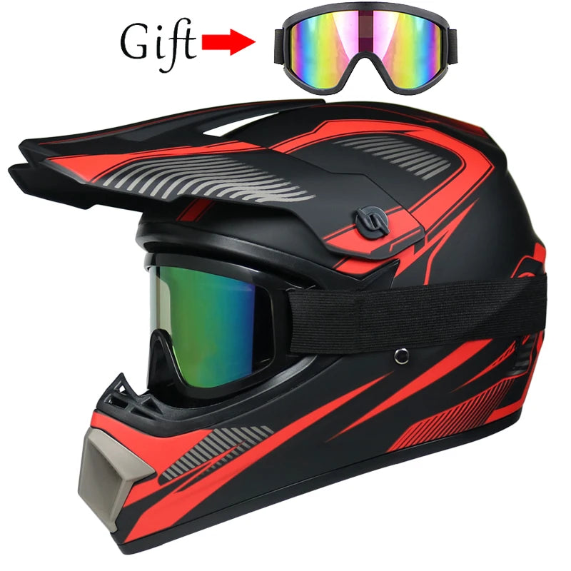 Children's Off-Road Motorcycle Helmet - Bike Downhill AM DH Cross & Motocross Capacete Casco for Kids