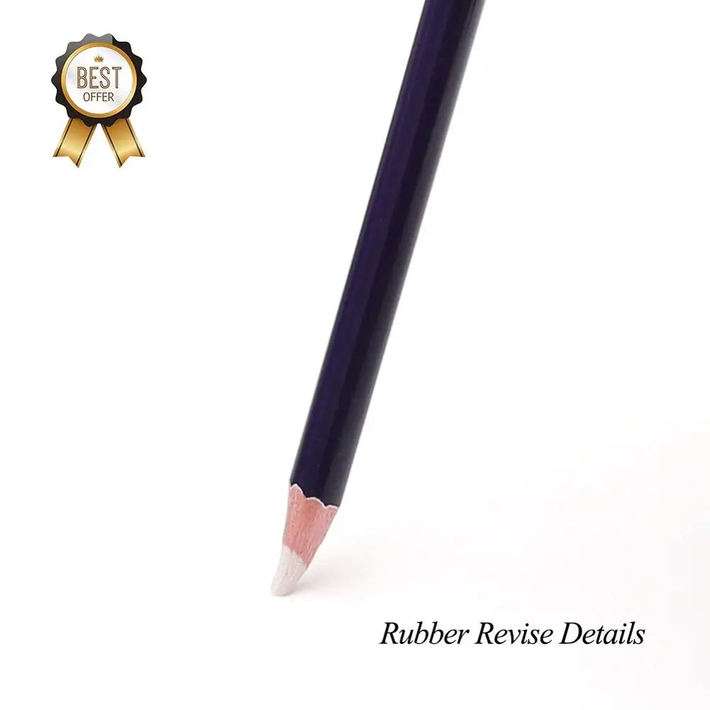 Pen Style Eraser Pencil - Rubber for Detail Revision and Highlighting - Manga Design Drawing Art Supplies - Set of 6