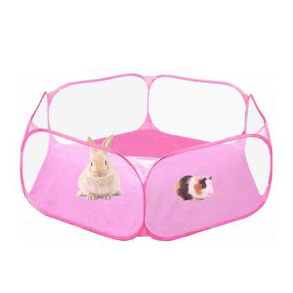 Portable Pet Playpen – Fashionable Indoor/Outdoor Cage Playground Fence for Hamsters, Chinchillas & Guinea Pigs