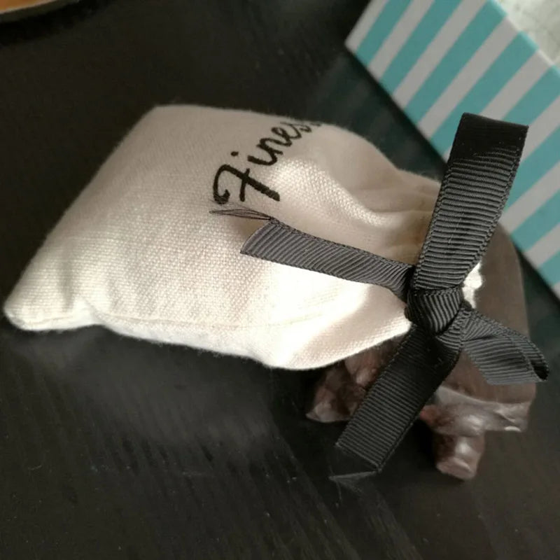 Small White Cotton Gift Bags – Custom Muslin Drawstring Pouches 5x7cm 8x10cm 9x12cm for Party, Candy, Jewelry Favor