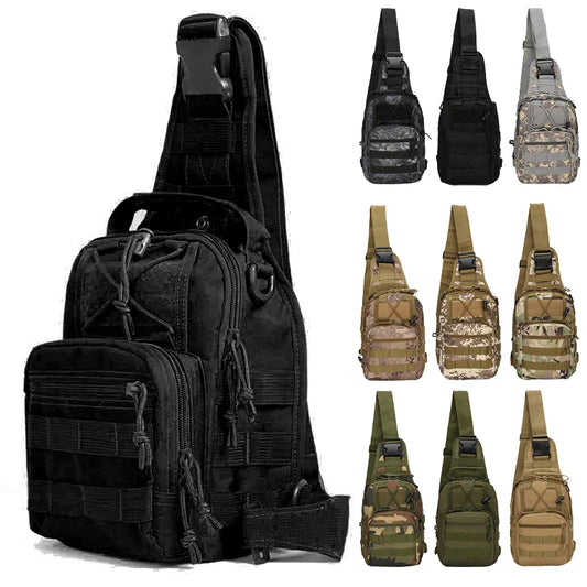 Tactical Rover EDC Shoulder Sling Backpack – Waterproof Outdoor Hiking, Camping & Concealed Carry Hunting Daypack