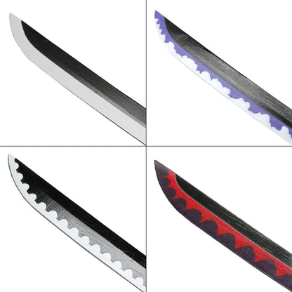 3-Piece Roronoa Zoro Katana Set – 104cm Handmade Anime Cosplay Swords (Shusui, Enma, Kitetsu) with Free Holder & Belt
