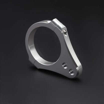 Universal Motorcycle & Scooter Steering Damper Fork Bracket Clamp – 31–54mm CNC Stabilizer Mount Support Kit
