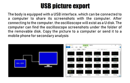 FNIRSI-1013D Digital Tablet Oscilloscope – Dual Channel, 100MHz Bandwidth, 1GS/s Sampling Rate, 7-Inch Mini Scope