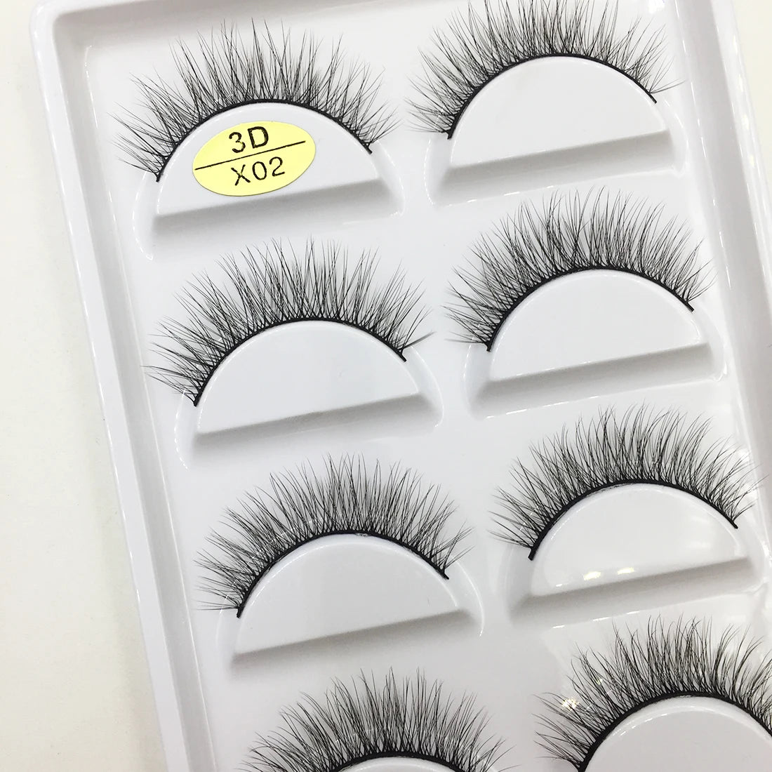 38 Styles 5 Pairs 3D Mink False Eyelashes – Natural Fake Lashes Makeup Beauty Tools