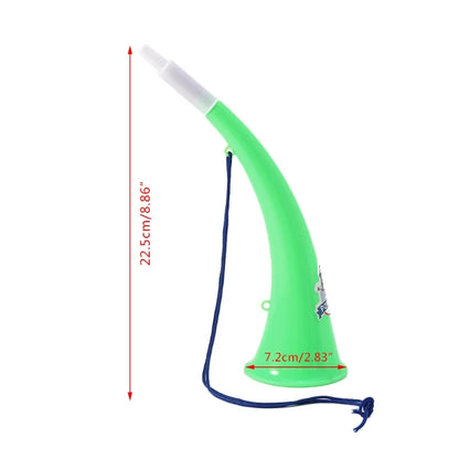 Football Fans Cheerleading Ox Horn Vuvuzela – Kids’ Trumpet Toy for Game Day Fun