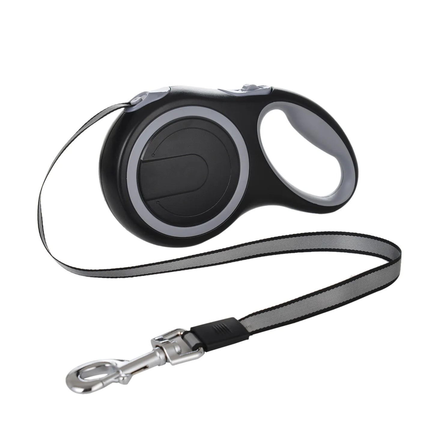 Retractable Dog Leash Roulette Collar - Adjustable Durable Walking Hiking Bulldog Rope for Small Big Dog (3m/5m/8m, 50kg)