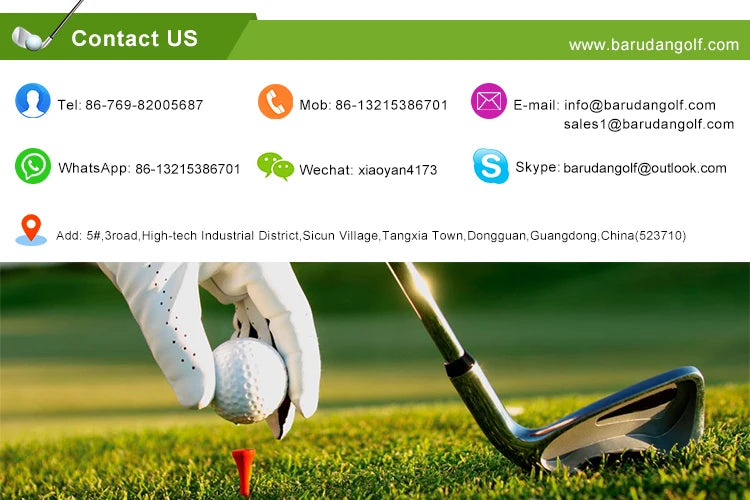 White Premium Leather Birdie Golf Head Cover – Elegant Embroidery for Driver, Fairway Wood & Hybrid Clubs