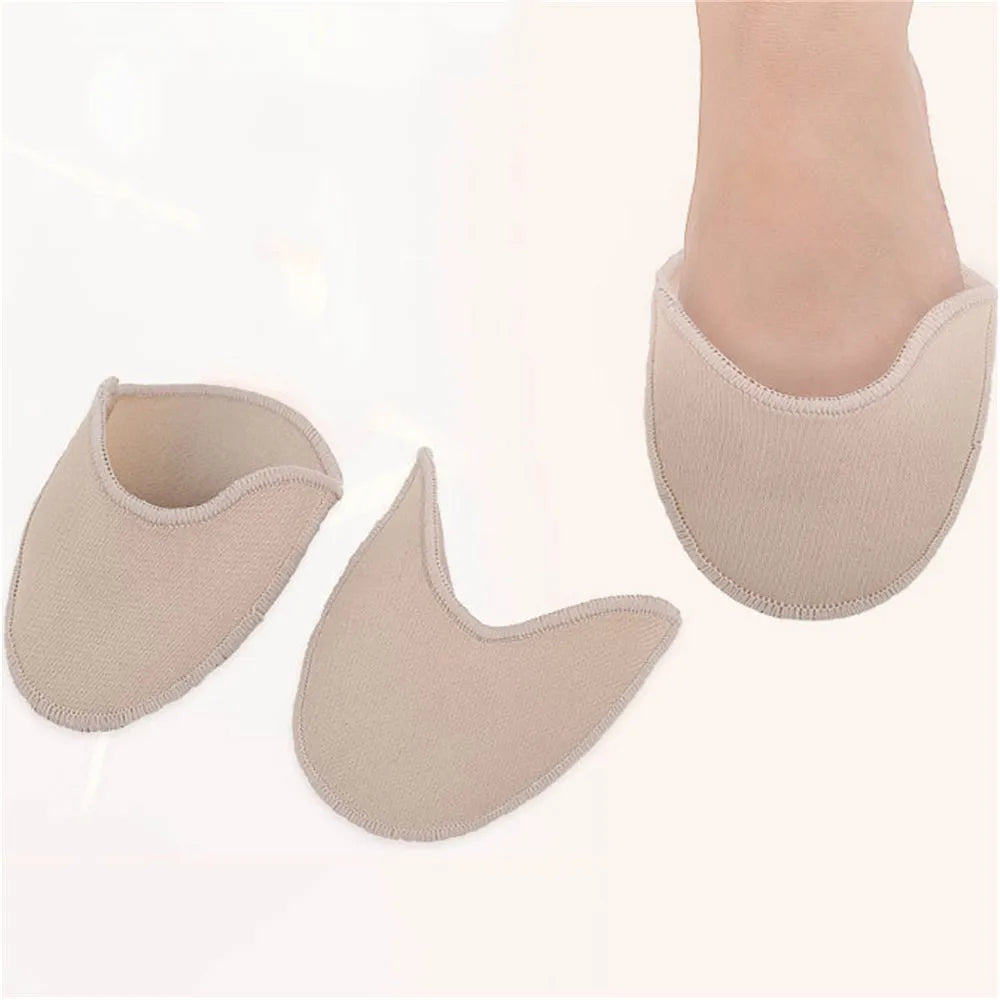 Silicone Gel Toe Covers for Ballet – Forefoot Pads & Toe Protectors (Elastic Knitted Dance Shoe Inserts)