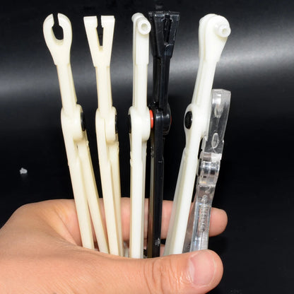 Acrylic Body Piercing Forceps Clamp – EO Gas Sterilized Tool for Ear, Lip, Navel, Nose & Septum Piercings