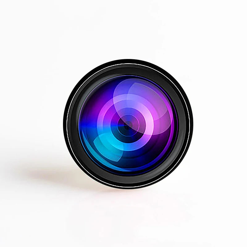 5Pcs 25mm Camera Lens Photo Print Glass Cabochon DIY Jewelry Pendant Supplies Handmade Cameo Accessories Set