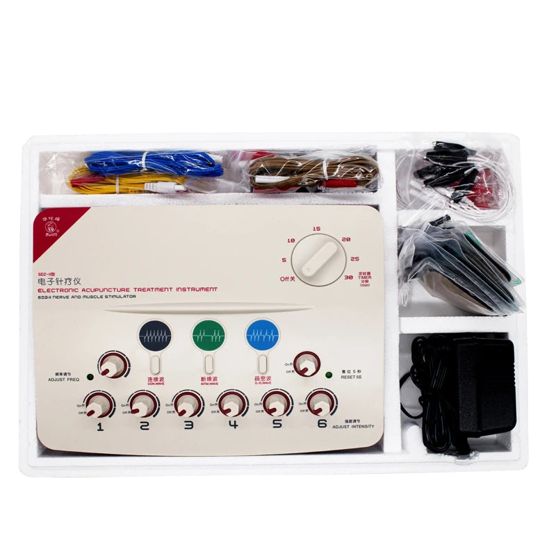 EMS Electroacupuncture Muscle Stimulator – Low Frequency Electric Massage Device for Relaxation & Physiotherapy