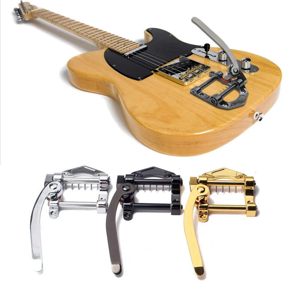 Electric Guitar Tremolo Bridge – LP/SG Style String Board Rocker for Fat Body Guitars