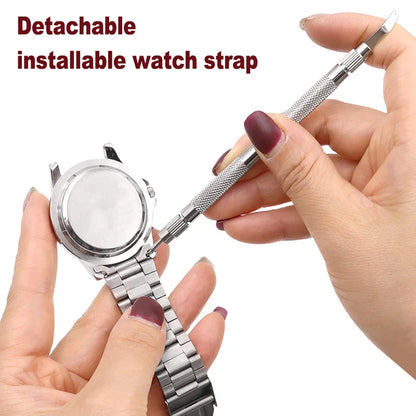 5PCS Professional Adjustable Watch Band Link Remover — Metal Bracelet Pin & Strap Repair Tool Set