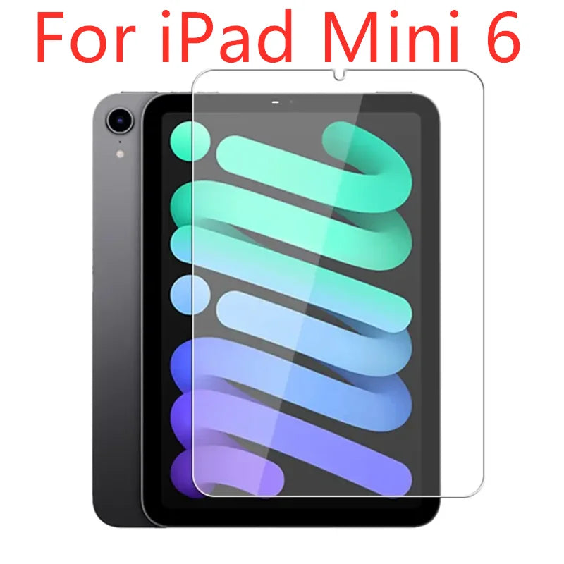 Tempered Glass Screen Protector for iPad Mini 6 2021 (A2567/A2568/A2569) 8.3" HD Clear Scratch Proof Film
