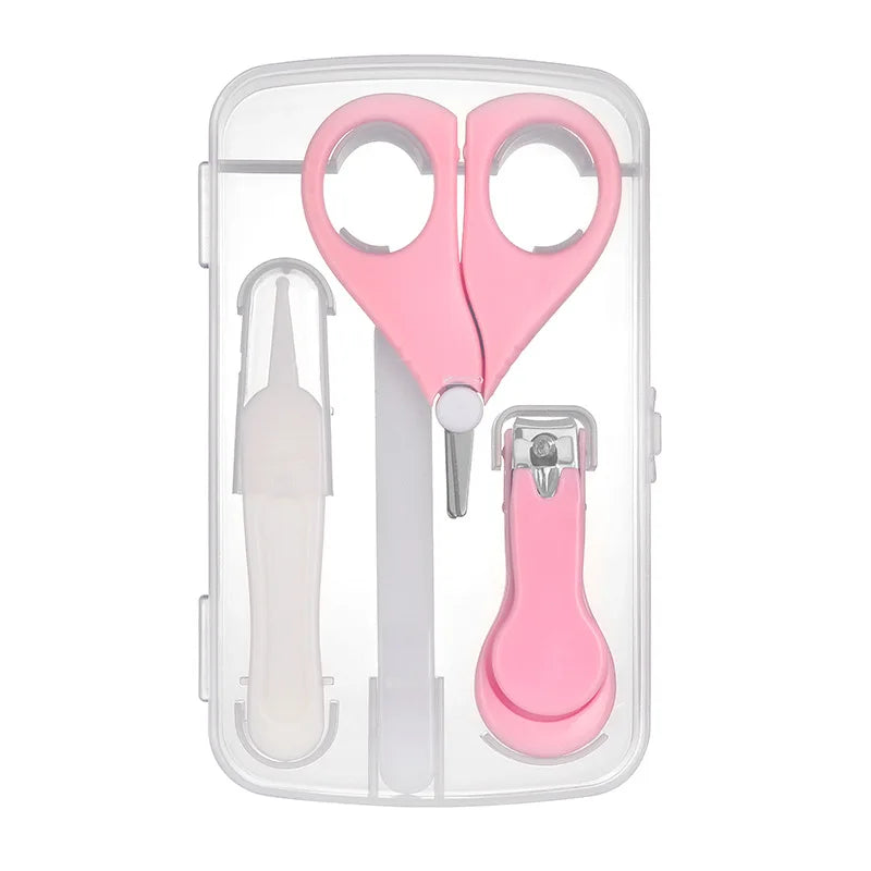 Baby Grooming & Health Care Kit – Multi-Piece Newborn Hygiene Set with Nail Cutter, Scissors & Cleaning Tools for Infant Care
