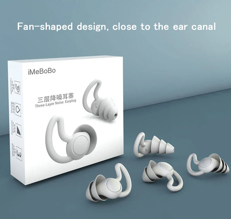 Universal Sleep Earplugs – Noise Reduction Ear Plugs for Comfortable Rest & Noise Blocking